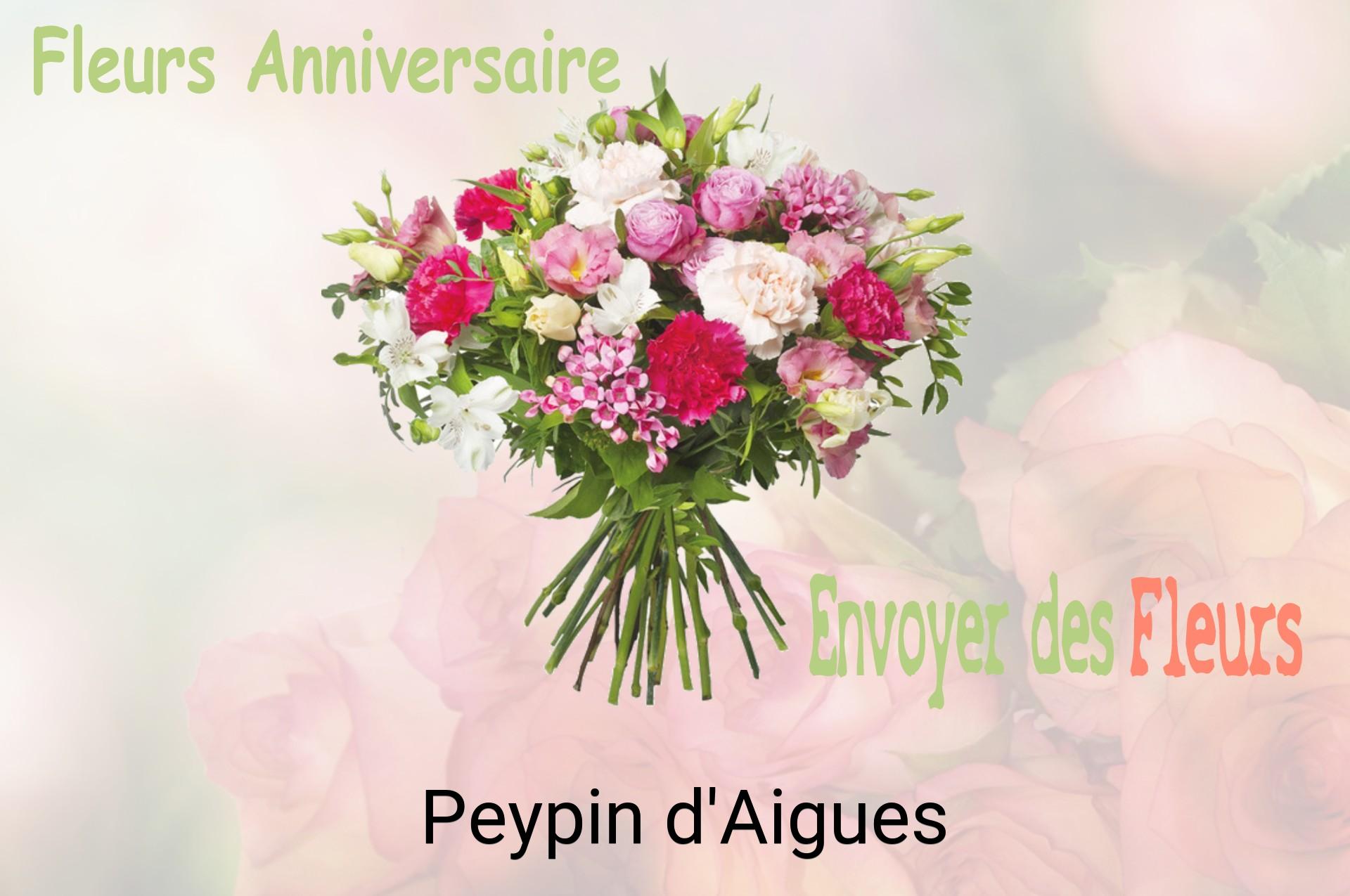 Bouquet de fleurs d’anniversaire livré à Peypin-d'Aigues
